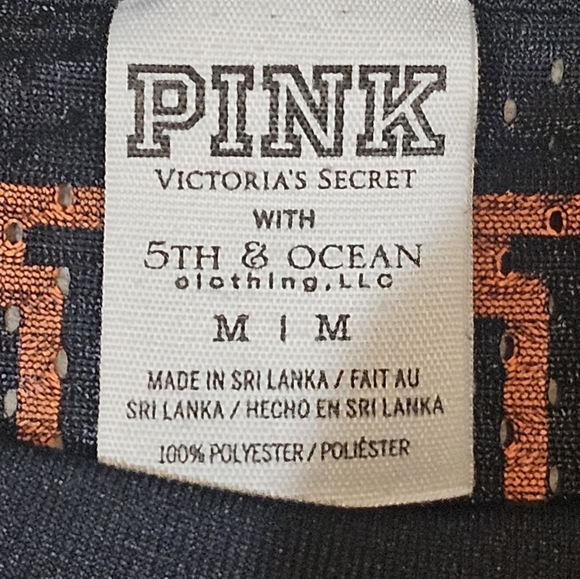 OKLAHOMA STATE COWBOYS VICTORIA'S SECRET PINK NCAA WOMEN'S JERSEY - Picture 3 of 5